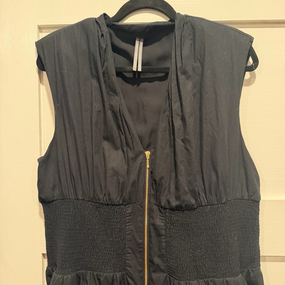 Anthropologie Black Tommie Mini Shirt Dress XL - Picture 6 of 8